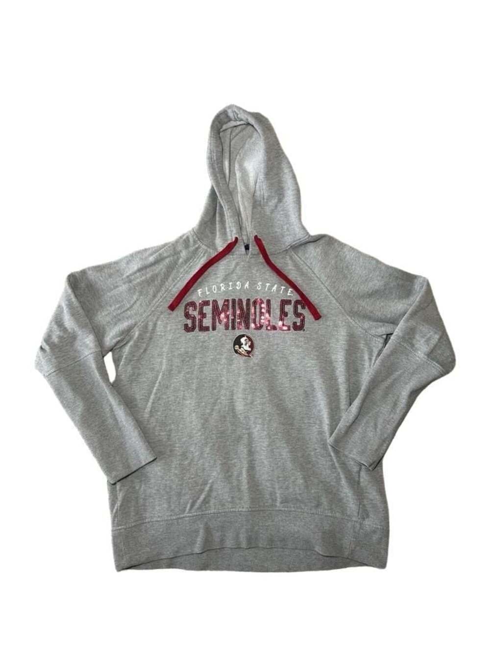 G-III 4her by Carl Banks Florida State Seminoles Sequin Logo Pullover Hoodie